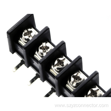9.5mm Pitch Barrier Terminal Blocks Black 11P